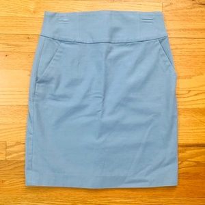Banana Republic Stretch Skirt - Light Gray